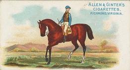 1888 Allen & Ginter World's Racers (N32) #NNO Esquimau Front
